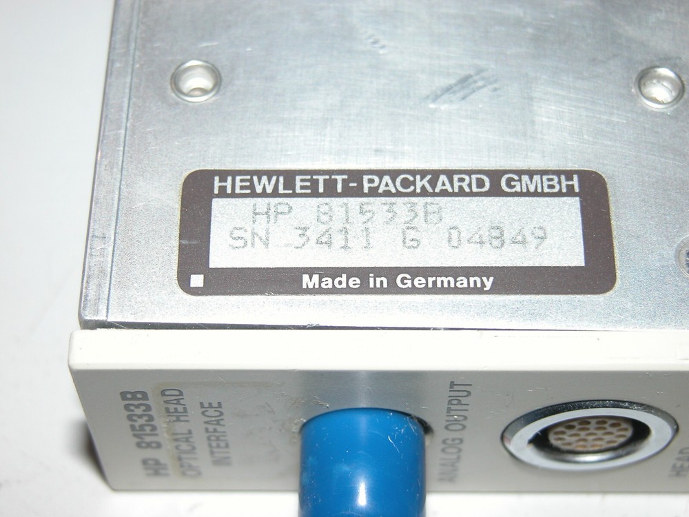 HP 81533B Optical Head Interface Module