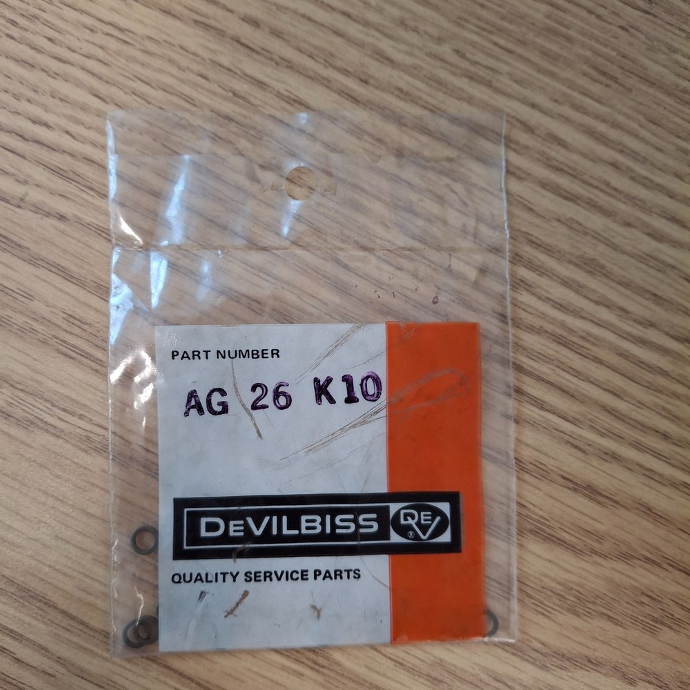 Devilbiss 190016 Ag26K10 Washer Kit (Ega-Eghv-Tga) (10 pcs)