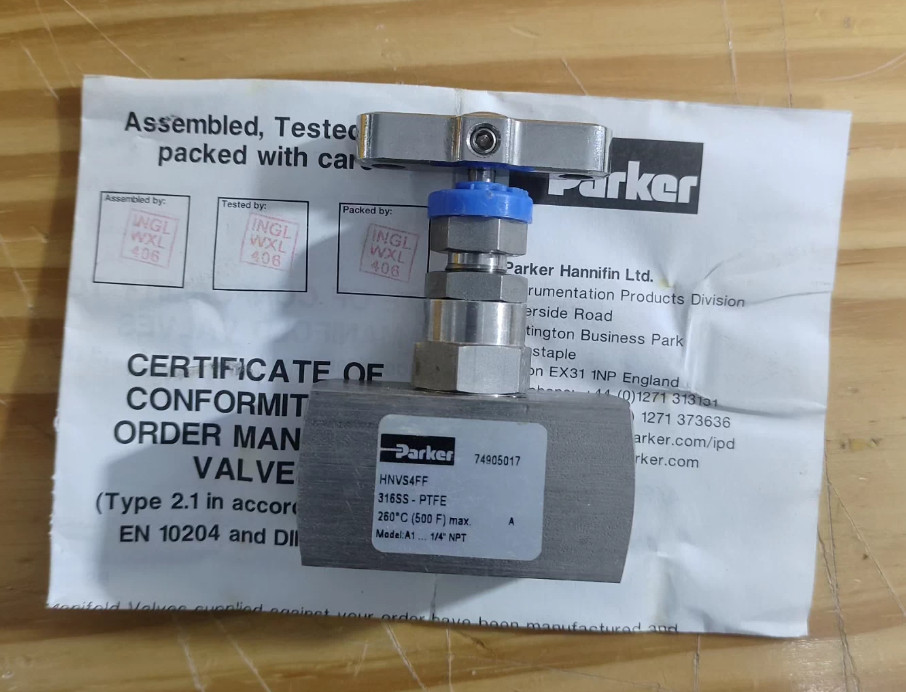 1pcs Parker HNVS4FF Pressure valve