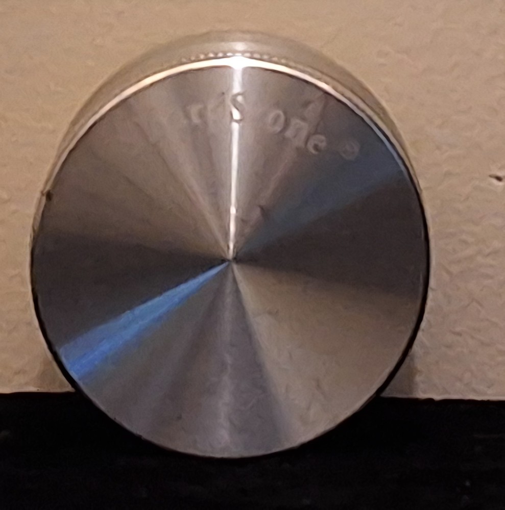 2.5" Sharpstone 4pc herb grinder(Silver)