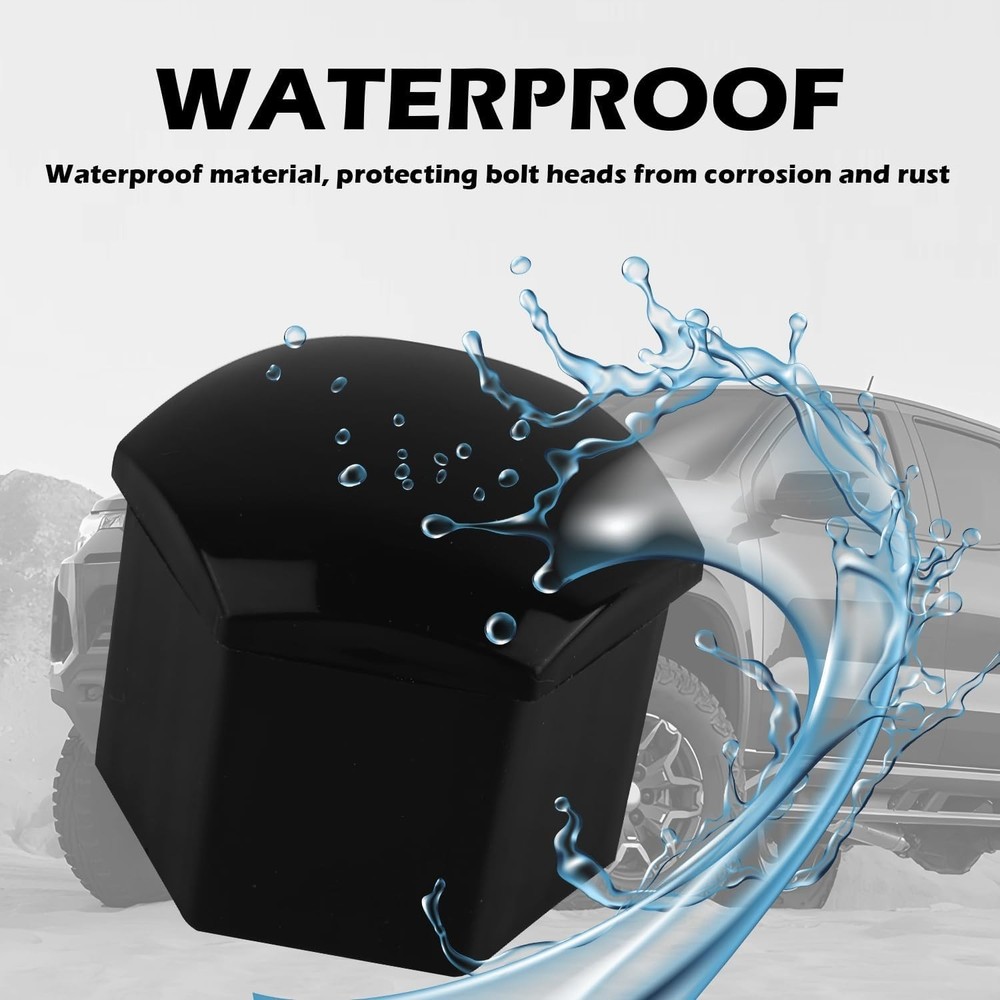 20PCS 21mm Lug Nut Covers – Rust-Resistant w/ Removal Tool