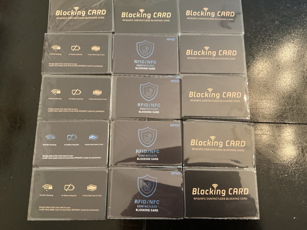 RFID Technology/NFC Blocking Wallet Card