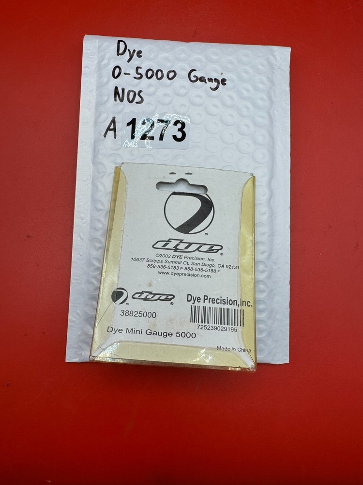 Dye 0-5000 Gauge NOS