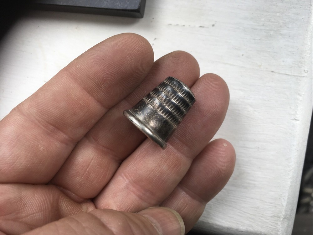 Antique Silver Thimble