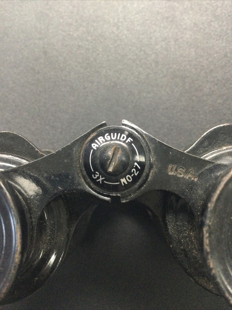 Vintage AIRGUIDE 3X NO-27 Binoculars