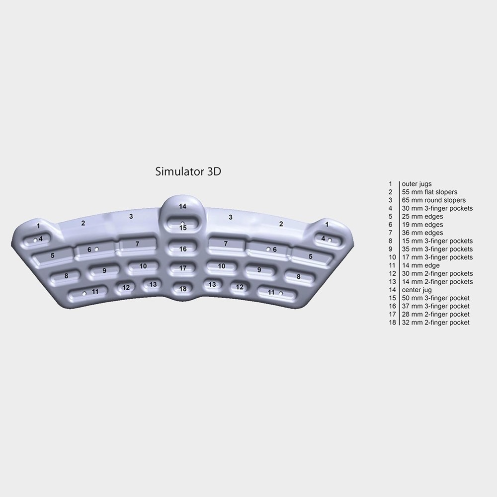 3D Training Hold Board