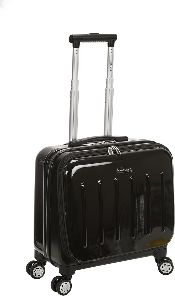 Revolution Hardside Rolling Computer Case, Carry-On, Black