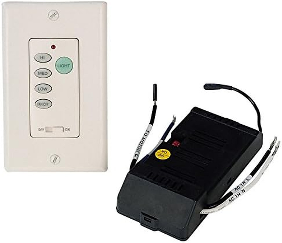 WCI-100 Wall Command Universal Ceiling Fan Control, Three Speeds and Full Range
