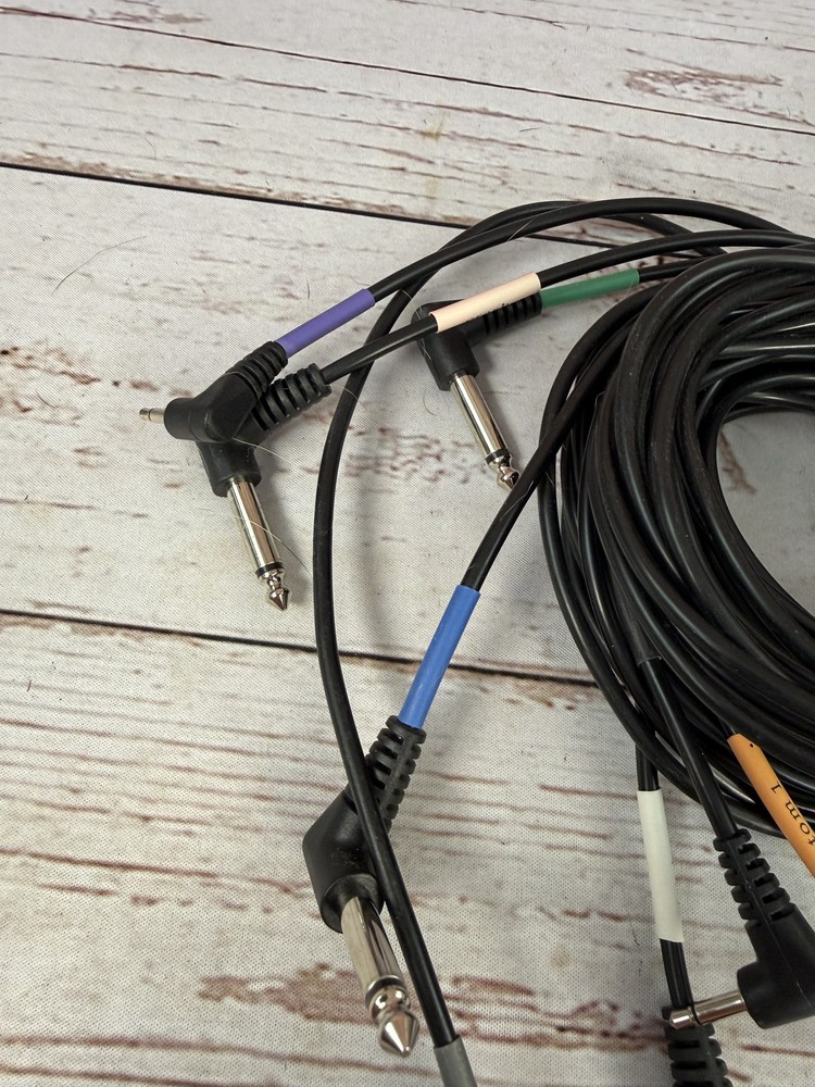Electronic Drum Cable Harness Snake DB25 to 1/4" TS Jacks Trigger Input Cables