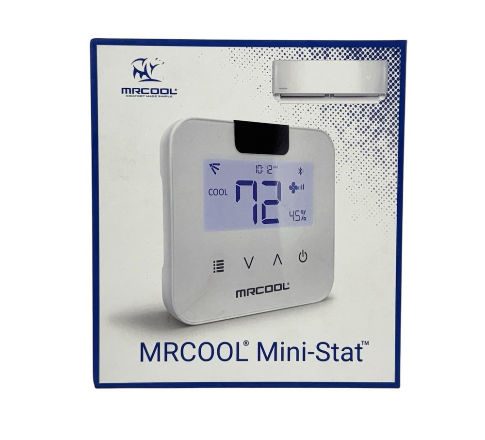MRCOOL Mini-Stat Programmable WiFi Thermostat for Ductless Mini Split - SEALED