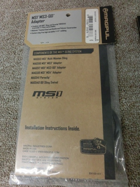 Magpul MS1/MS3 QD 2 to 1-Point Adapter