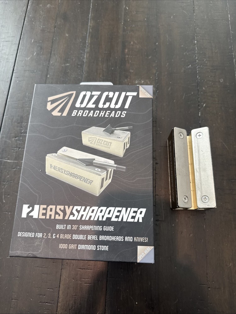 I cut Easy Sharpener BroadHead Sharpener