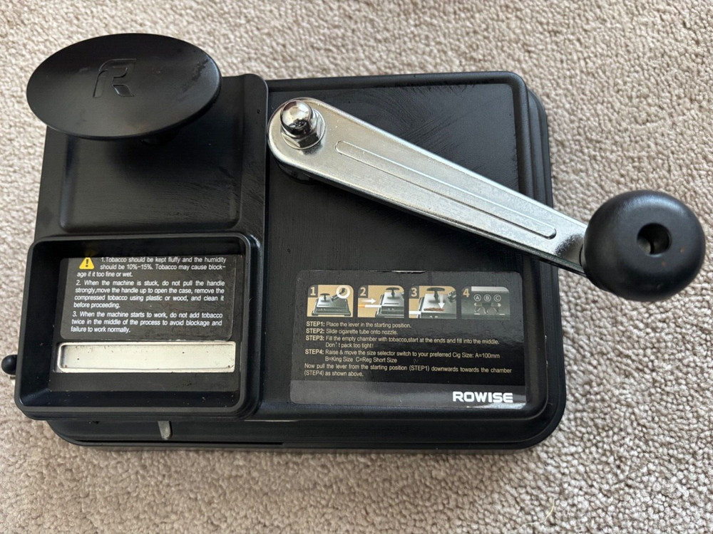 Cigarette Rolling Machine Manual Cigarettes/Tobacco Injecter
