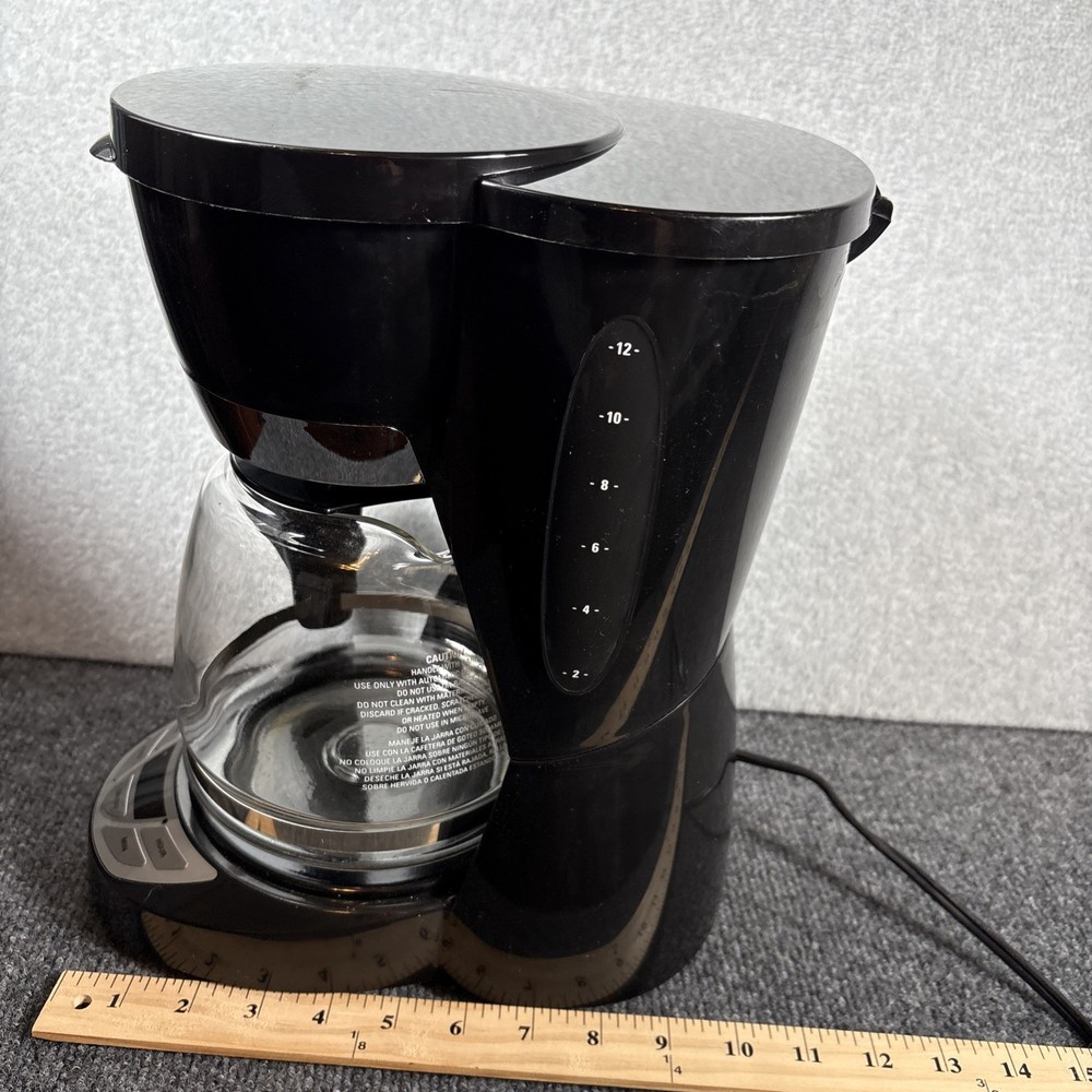 Black & Decker 12 Cup Programmable Coffee Maker Black - Open Box