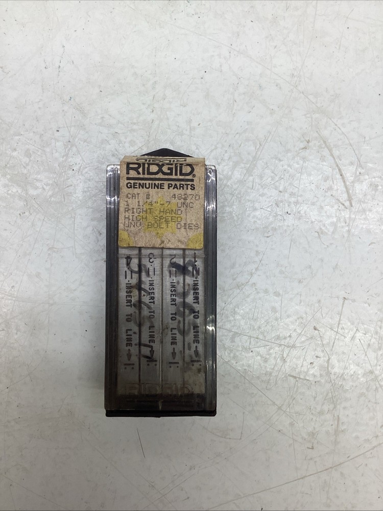 RIDGID UNV BOLT DIES Right Hand 48270 NEW