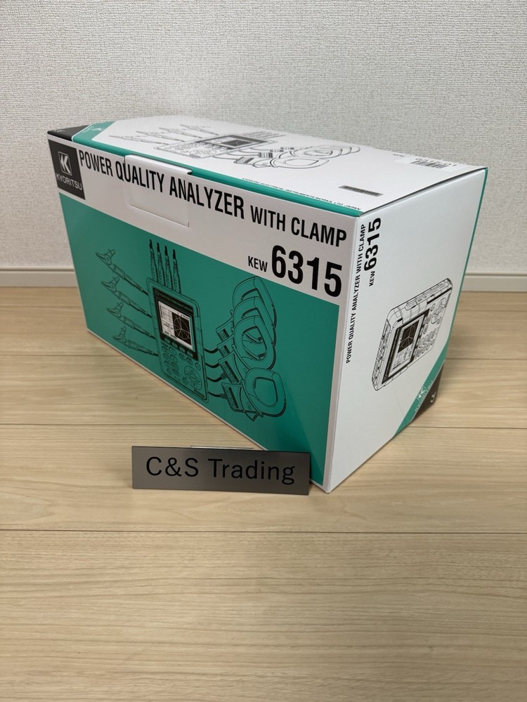 KYORITSU 6315-01 power quality analyzer and clamp sensor set model