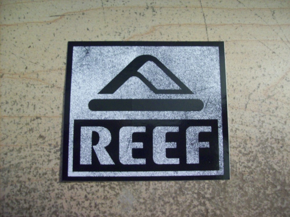 REEF SURF SKATE SNOWBOARD DECAL STICKER
