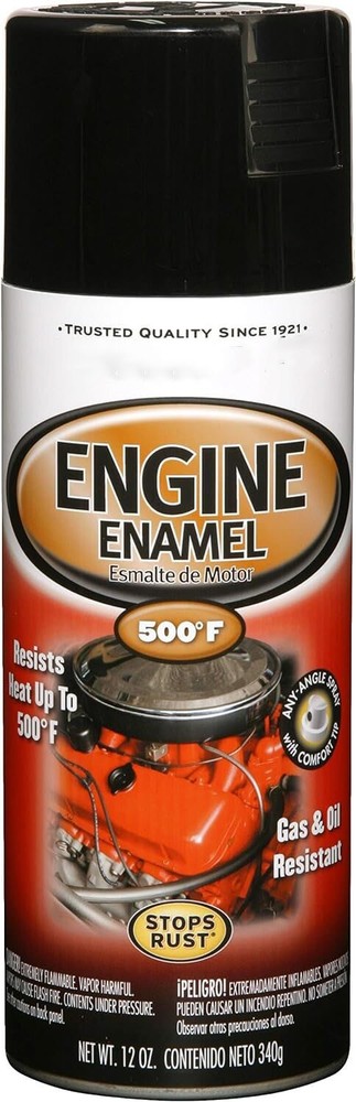 Gloss Black Coating High Temp Engine Enamel Header,Caliper Brake Paint Spray500F
