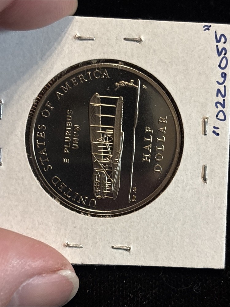 2003 First Flight Half Dollar “0226055” Proof Wright Monument 50c