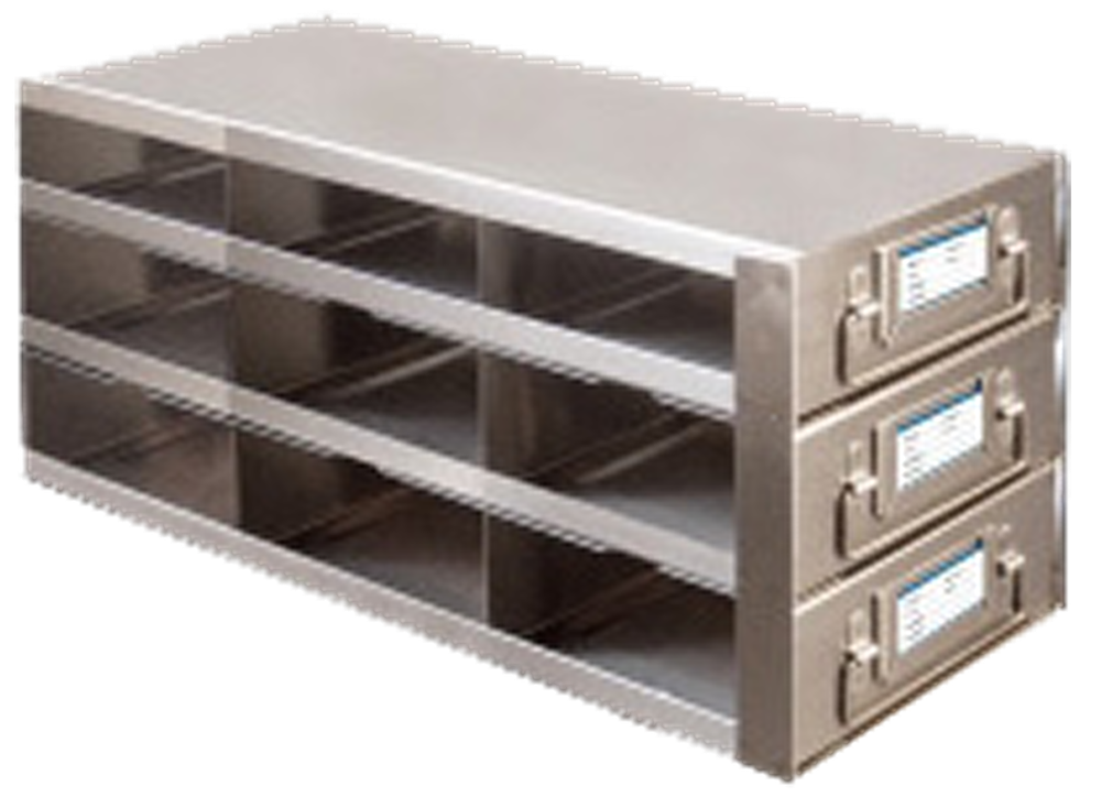 Racks For 100-Cell Hinged Top Plastic Storage Boxes, UFDHT-33