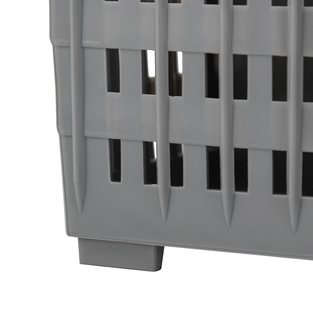 2 Pcs Flatware Dishwasher Basket Silverware Cutlery Washing Basket with Handle