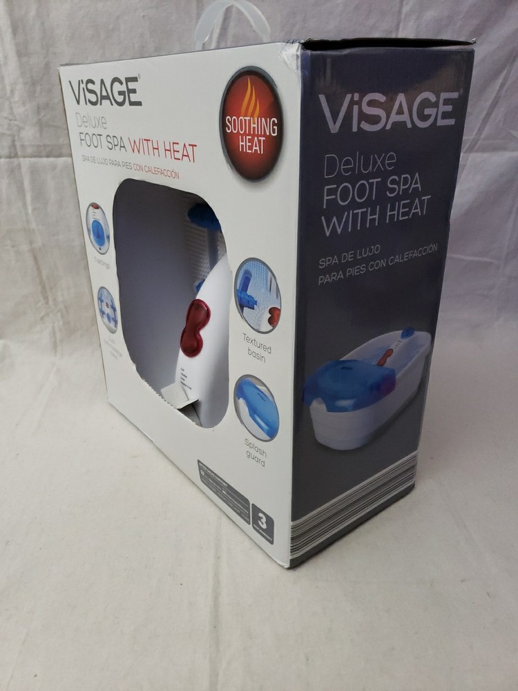 Visage deluxe foot spa with heat