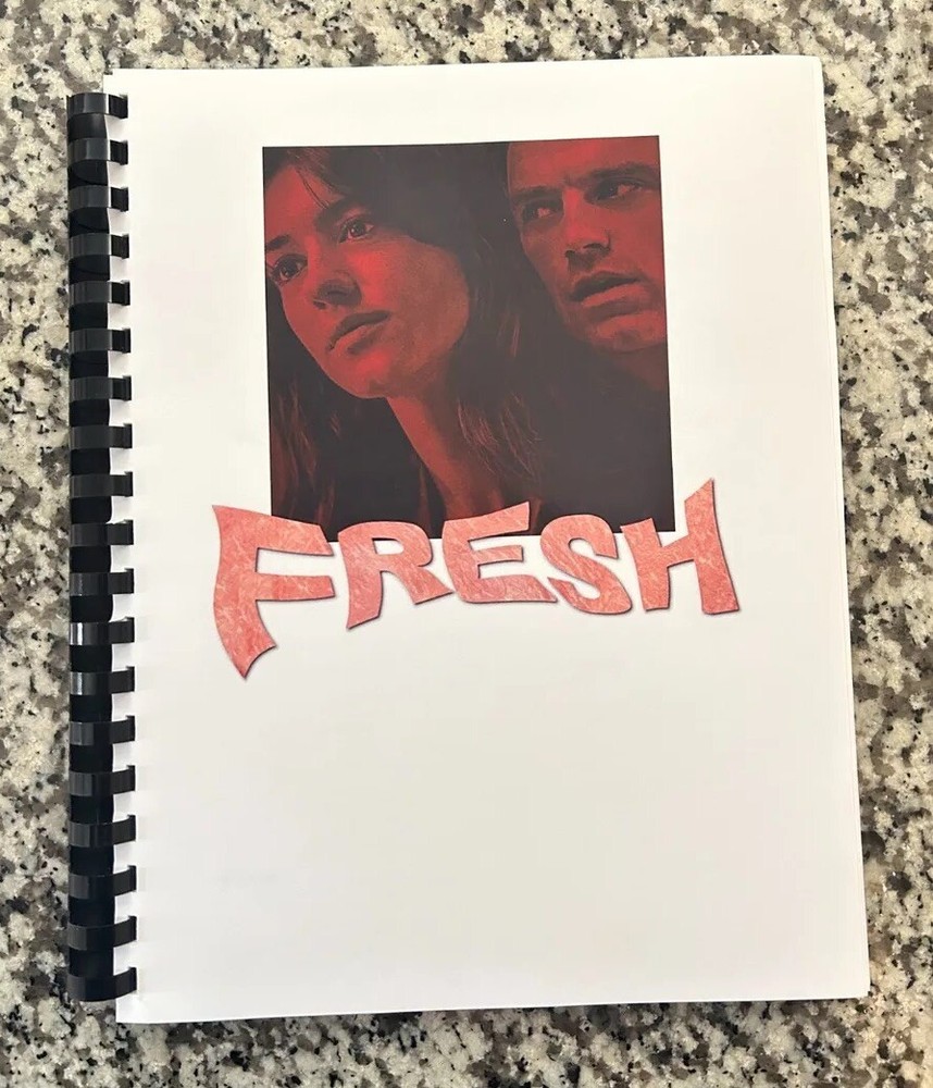 Fresh Sebastian Stan Horror Movie Script Reprint Full Screenplay Script