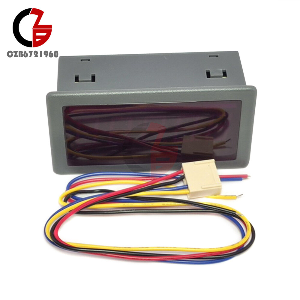 DC 5V/24V 5135CT-H 5Digit Digital Red LED Panel Display Counter Meter With Cable