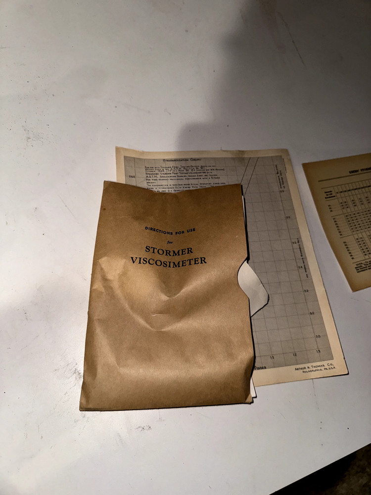 STROMER VISCOSIMETER