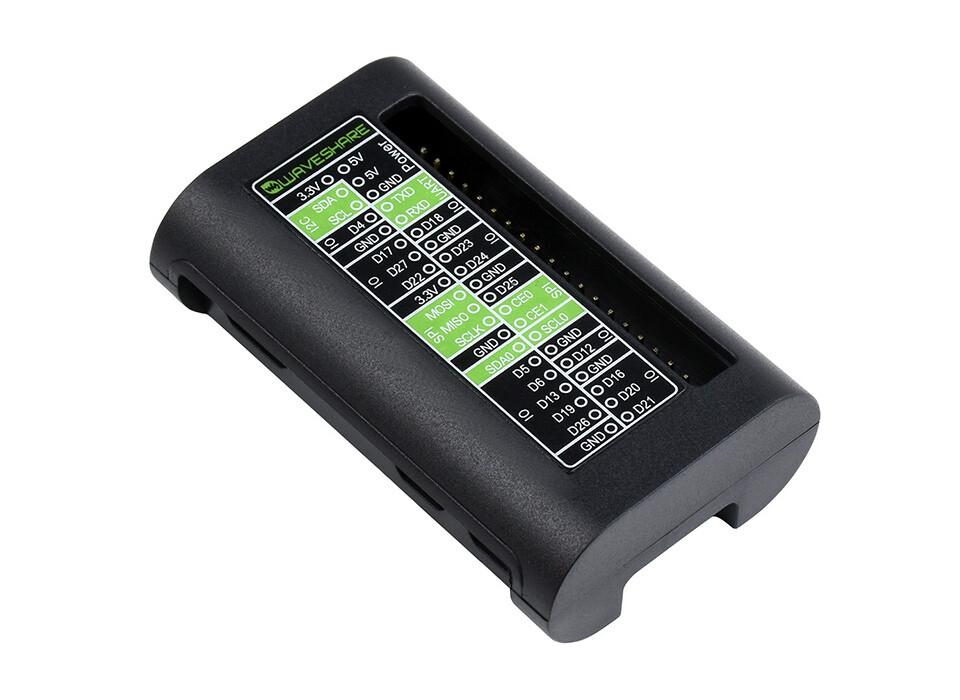 Waveshare ABS Protection Case for Raspberry Pi Zero Series Fits Zero / Zero 2 W