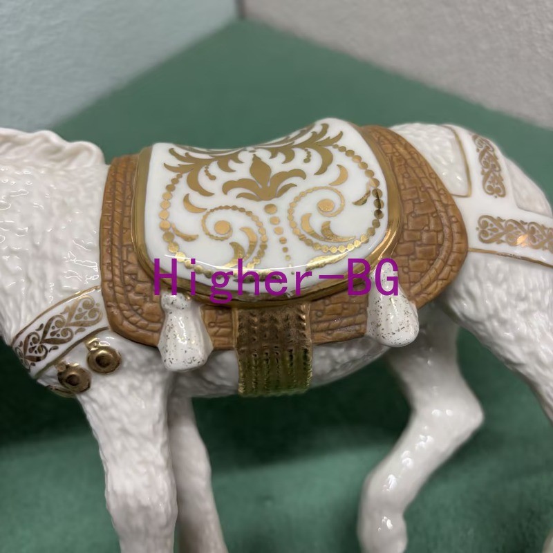 1pcs Lenox First Blessing Nativity Donkey Standing Ceramic