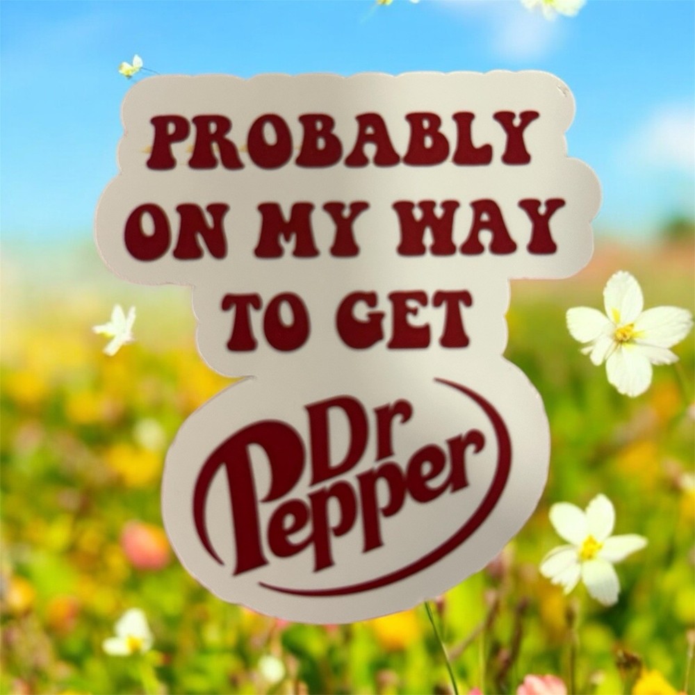 Dr Pepper Sticker
