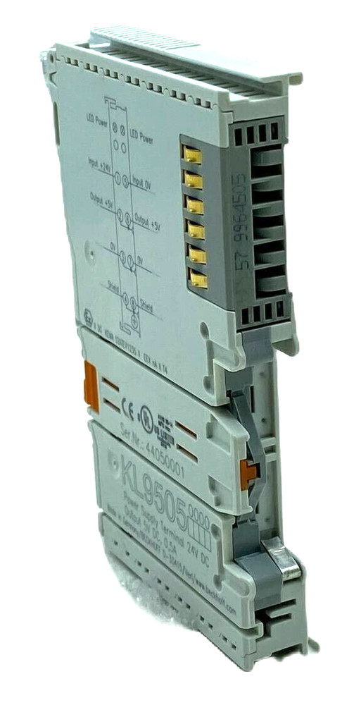 BECKHOFF KL9505 POWER SUPPLY TERMINAL (GERMANY)