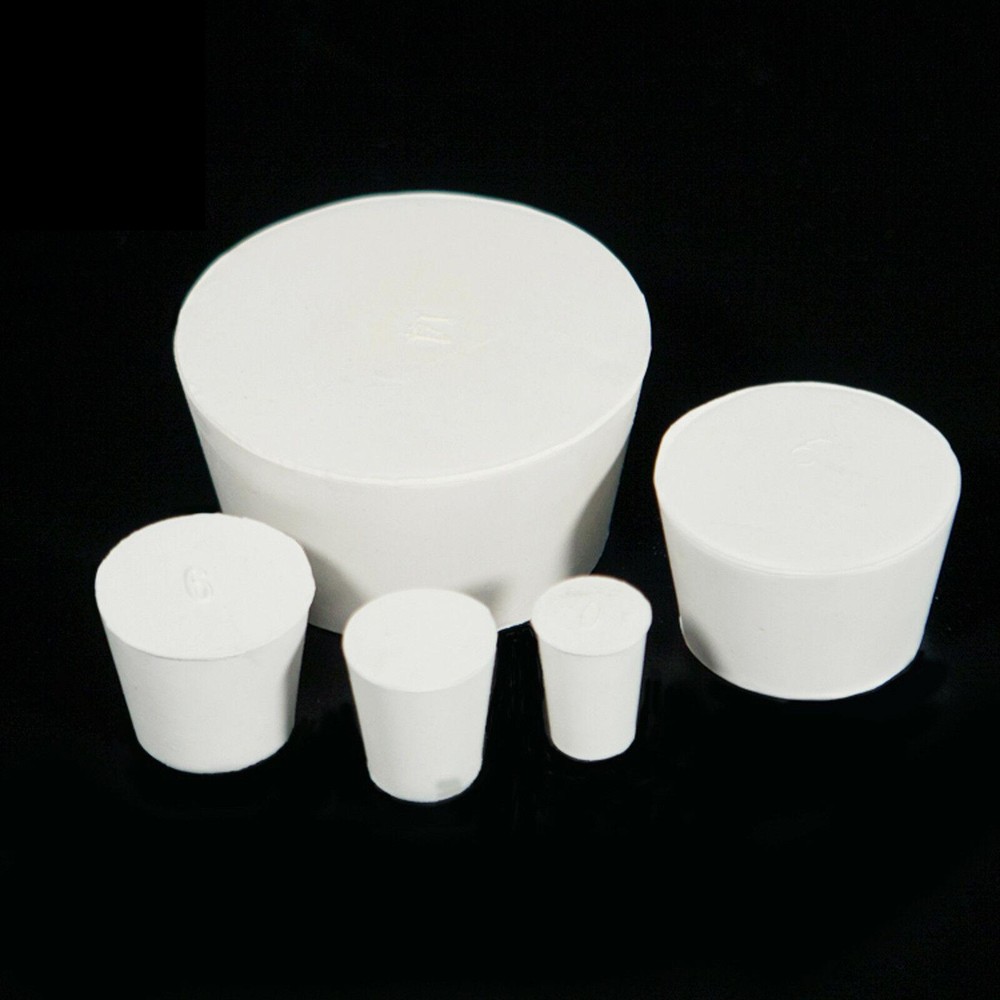 5pcs 9#  38*46mm White rubber plug, test tube plug, rubber plug, sealing plug