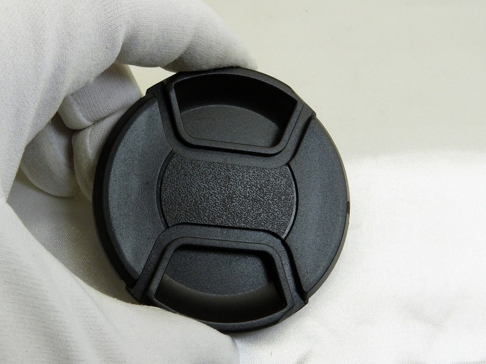 LC-67 67mm Lens Front Cap Snap on type generic Black plastic