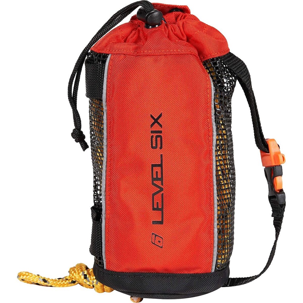 Level Six Compact Quick Throw Safety Rope - 16m Orange, One Size
