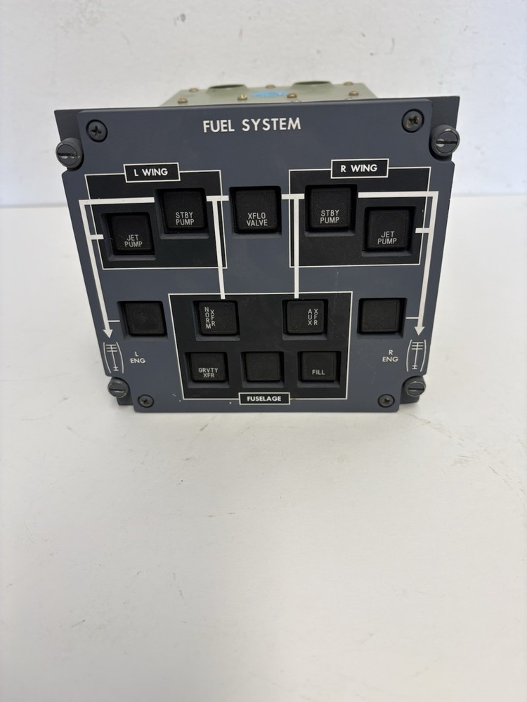 Bombardier Fuel System Control Panel Box 6018208-8