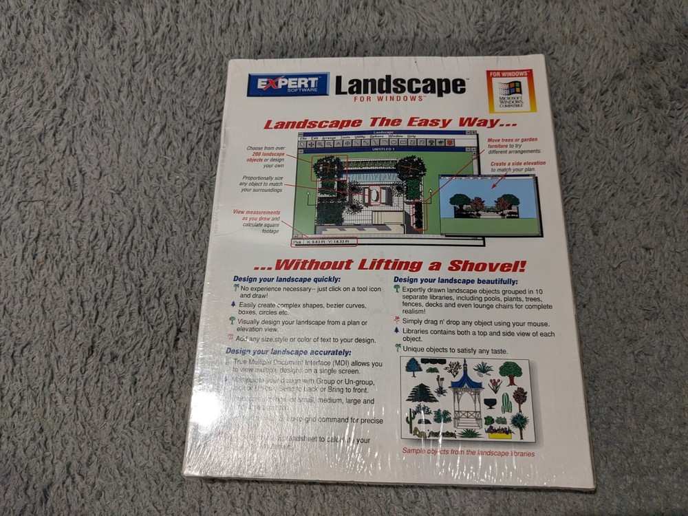 Landscape For Windows Software 1994 Expert Microsoft 3.5" Floppy Discs