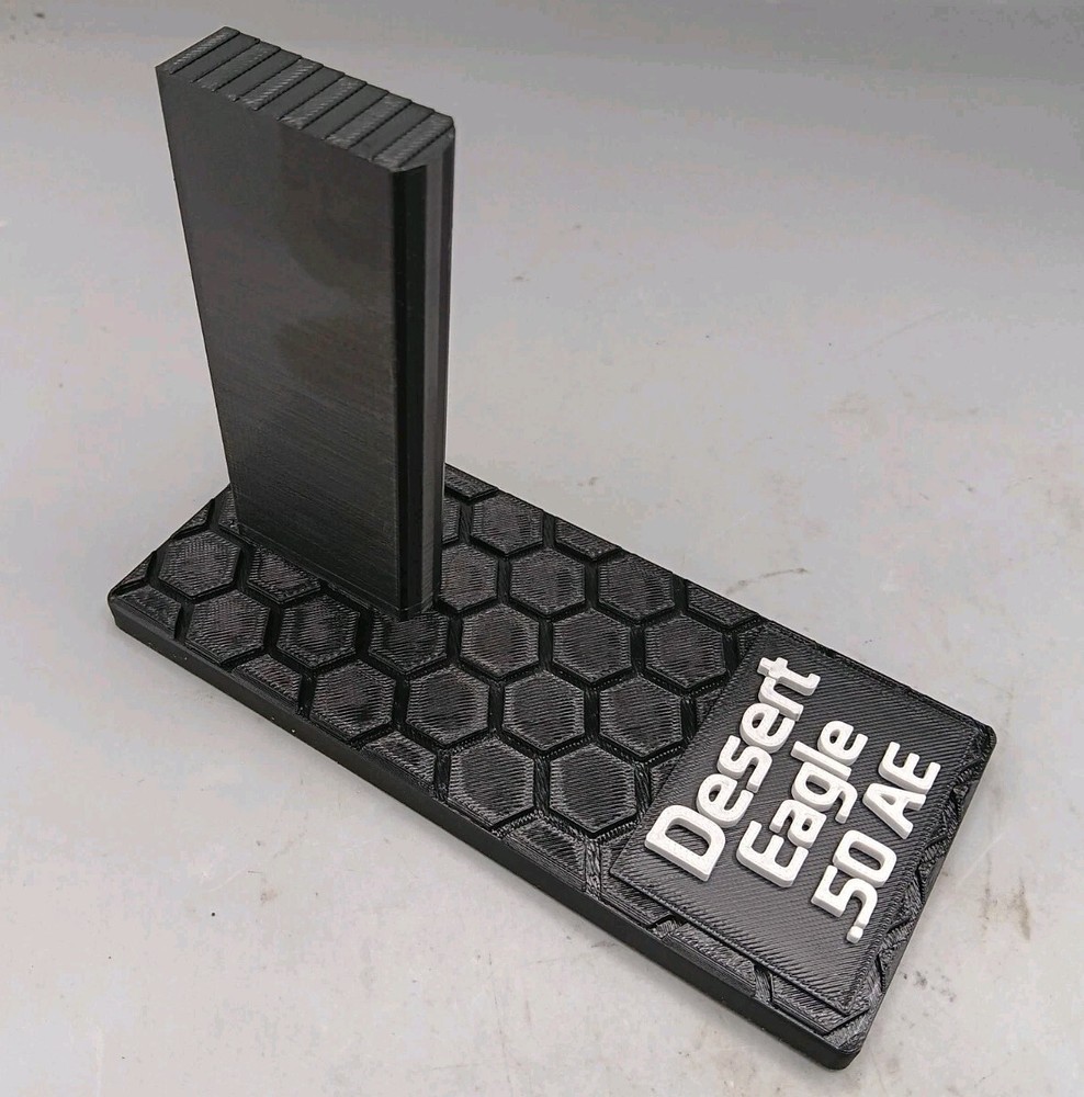 Desert Eagle .50 AE Pistol Display Stand - Multiple Colors Available!