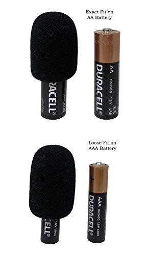 12-Pack Black Lapel & Headset Microphone Windscreens XFFZDP-BLK