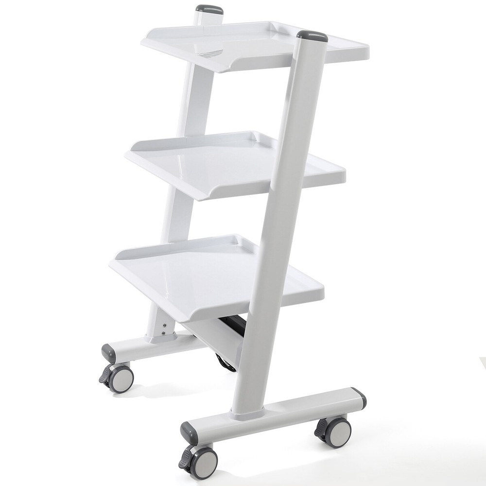 3Layer Dental Mobile Cabinet Trolley Built-in Socket/Trolley & Auto-water System