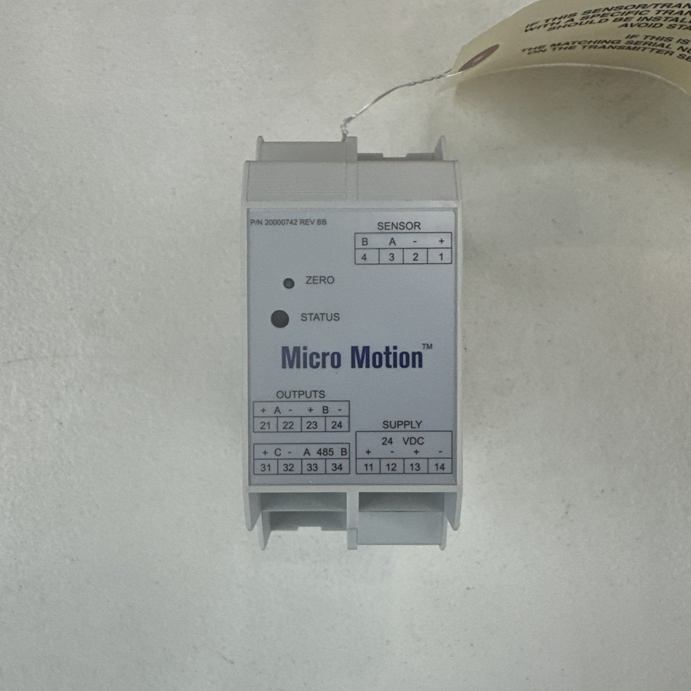 Micromotion Transmitter 1500D3AABAEZZZ