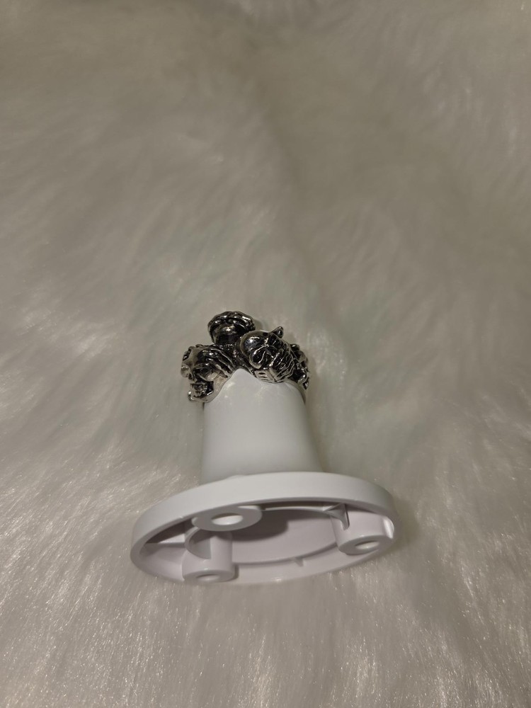 Silver Skull Ring