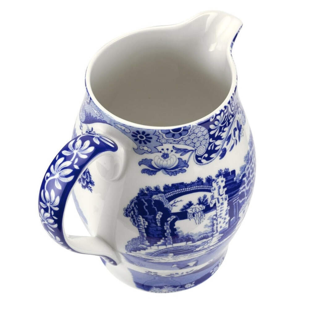Spode Blue Italian 3.5 Pint Pitcher