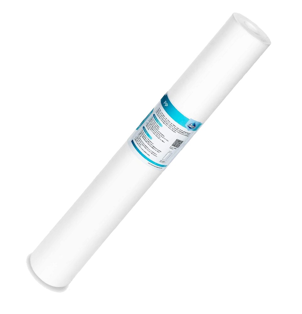 1-25PK Sediment Whole House Water Filter Cartridges - 20"x2.5" 1/5/10/20 Micron