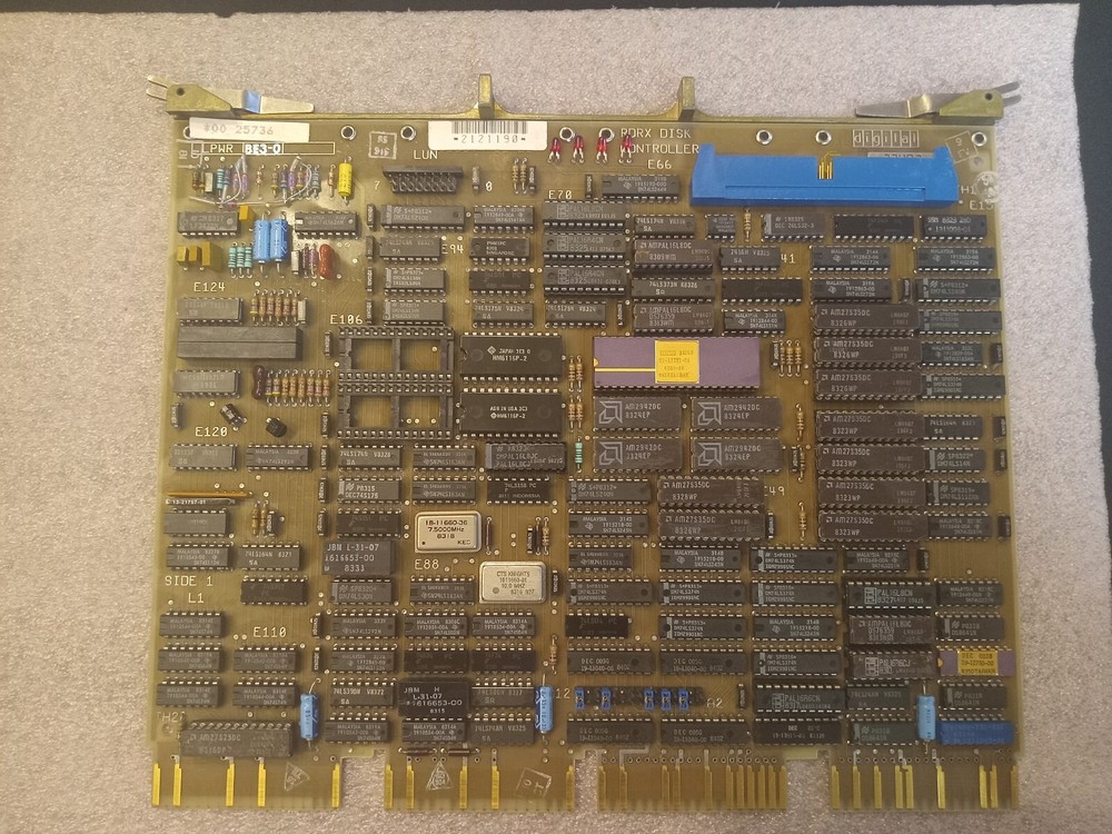 DEC Digital M8639 RDRX Disk Controller Board 50-15649-01 M8639 (B2)