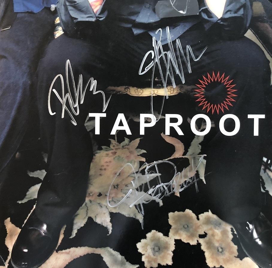 "Taproot"- Album Flat Signed By 3 Members