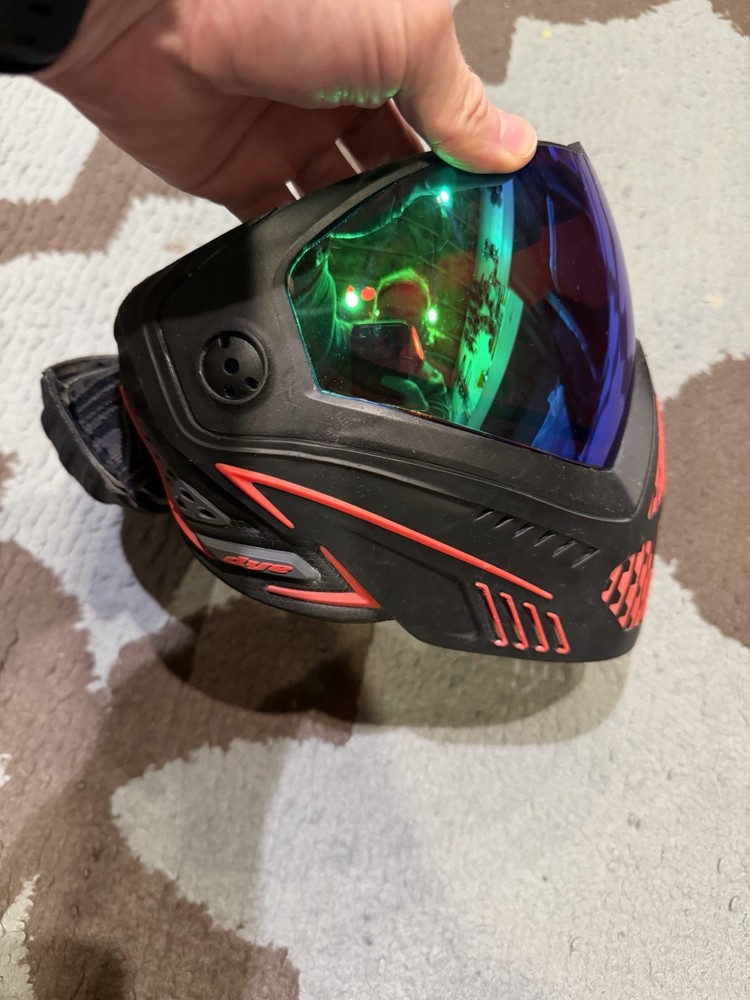 DYE I5 PAINTBALL MASK!!