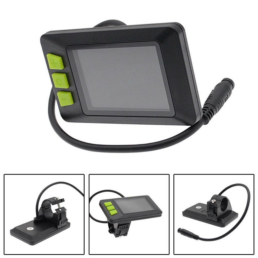 High Performance Electric Bicycle Color Screen Meter with Clear Data Output