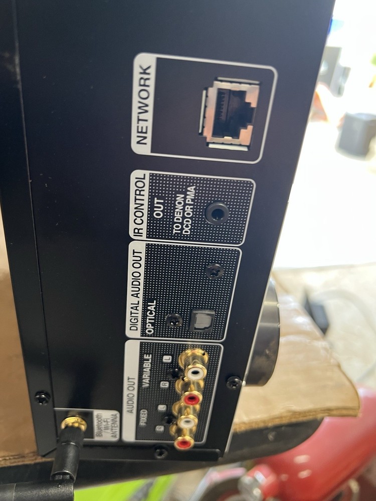 Denon DNP-800NE Network Audio Player Tested NO REMOTE